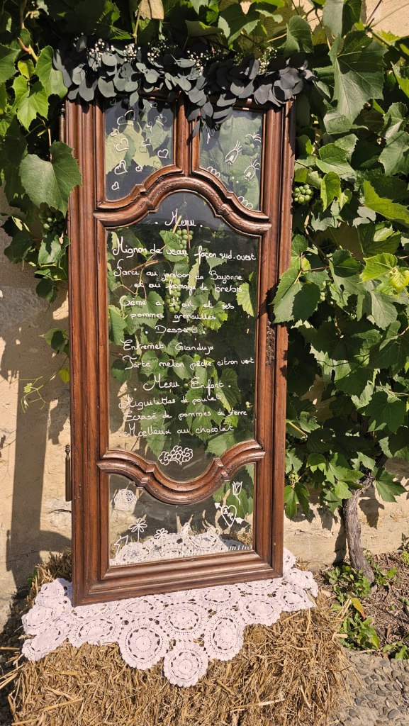 fenetre ancienne déco reception mariage