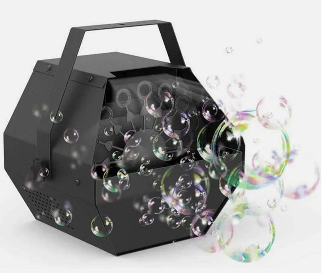 machine à bulle reception mariage