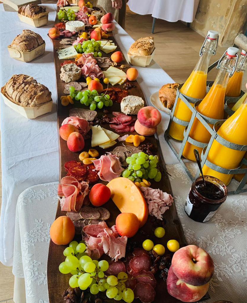 planches de présentation mobilier déco reception mariage