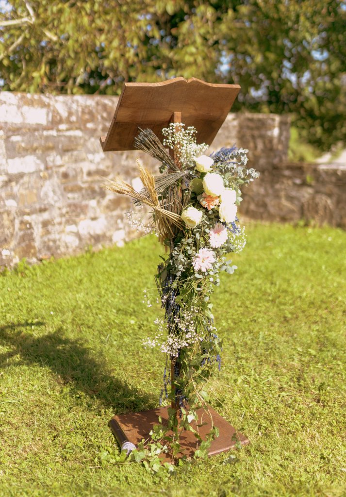 pupitre cérémonie mobilier deco reception mariage