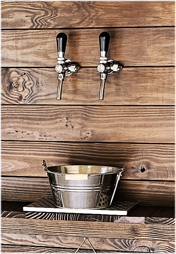 meuble tireuse bois mobilier deco reception mariage